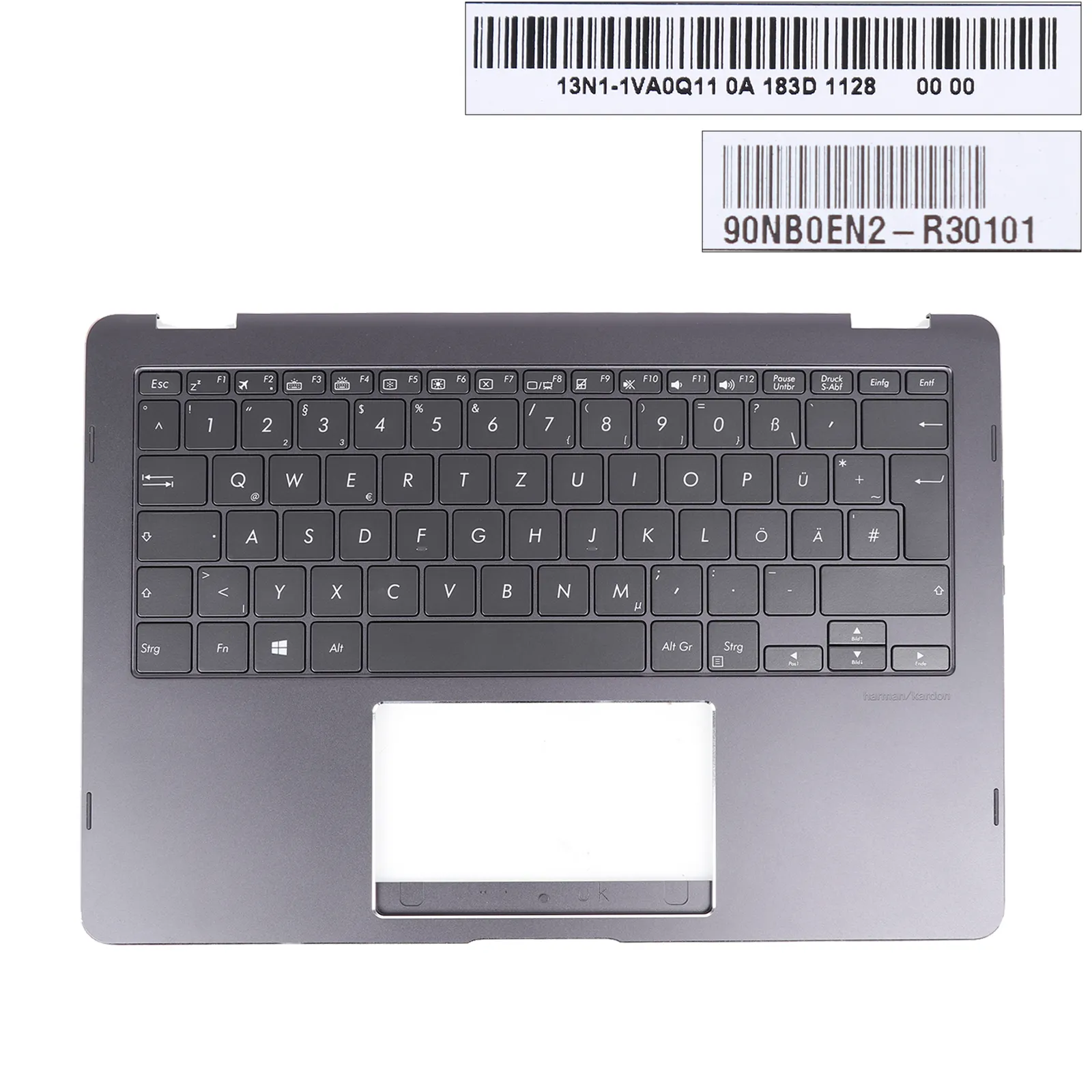 Picture of ASUS UX370U UX370UA UX370UAR UX370UAF aptop Palmrest GR Keyboard without Touchpard